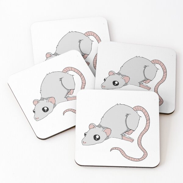 Item preview, A Little Rattie - White designed and sold by tearsforlu.