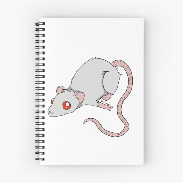 Item preview, A Little Rattie - White w/ Red Eyes designed and sold by tearsforlu.