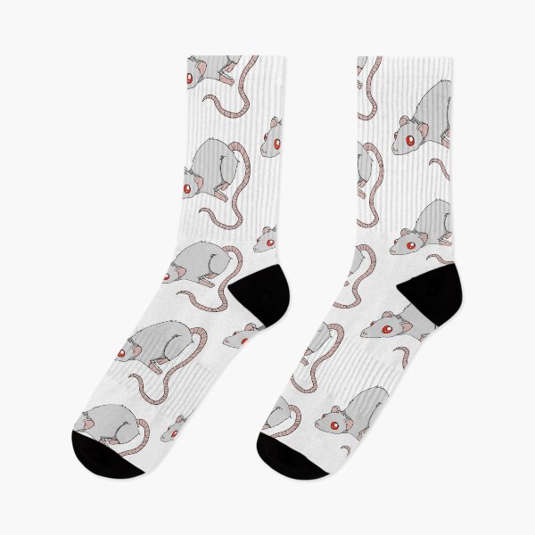 Item preview, A Little Rattie - White w/ Red Eyes designed and sold by tearsforlu.