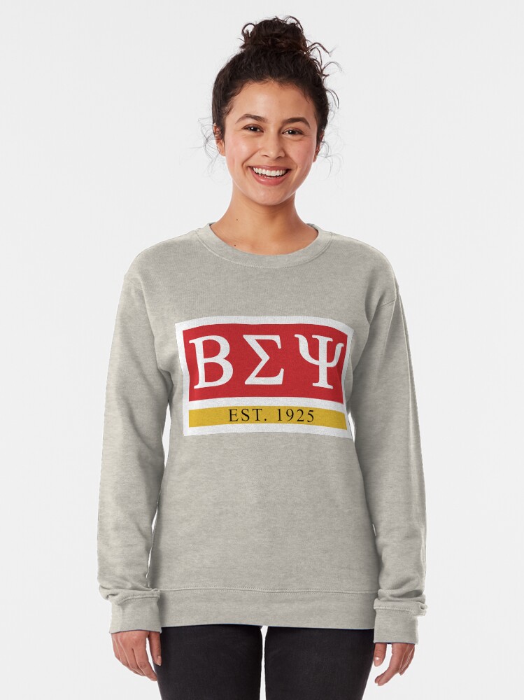 Alternate view of Beta Sigma Psi - Est. 1925 Pullover Sweatshirt