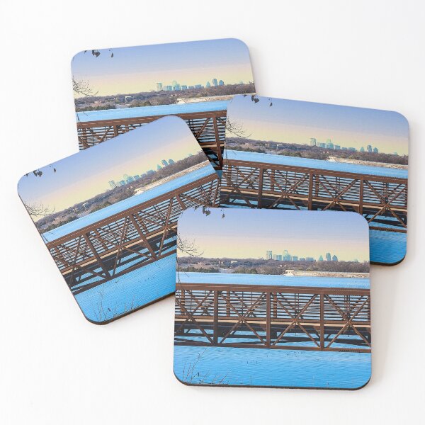 Item preview, Dallas White Rock Bridge Painterly designed and sold by mljdwhite.