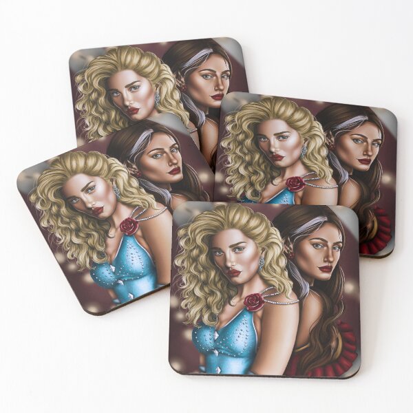 Item preview, Donatella and Scarlett Dragna designed and sold by adamarart.
