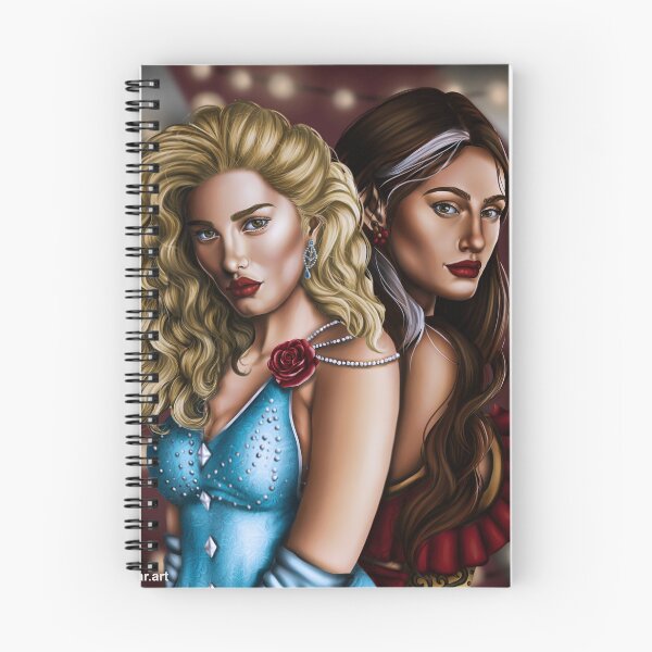 Item preview, Donatella and Scarlett Dragna designed and sold by adamarart.