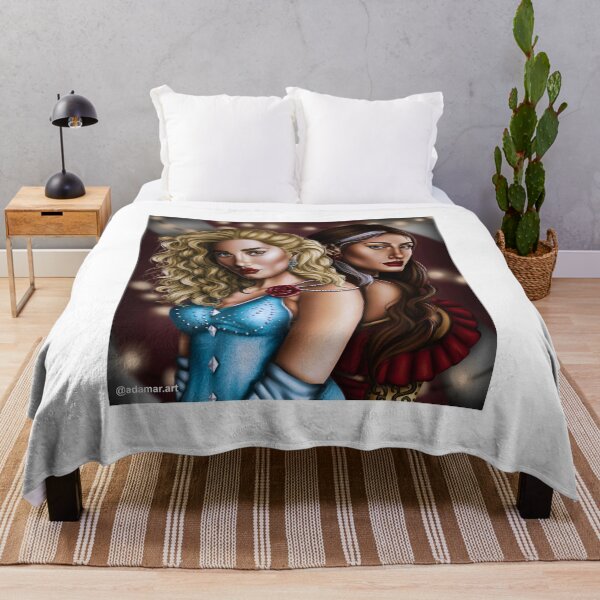 Item preview, Donatella and Scarlett Dragna designed and sold by adamarart.