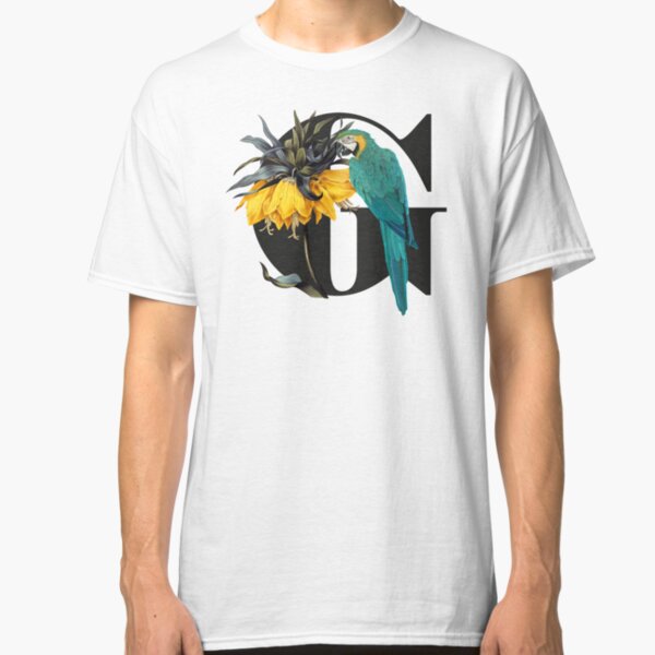 Botanical Alphabet G Classic T-Shirt