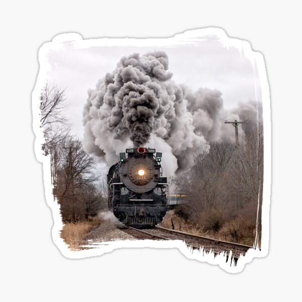 Pere Marquette Locomotive (2) Sticker