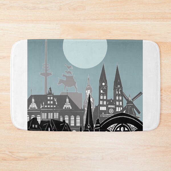 Item preview, bremen skyline designed and sold by BekimART2.