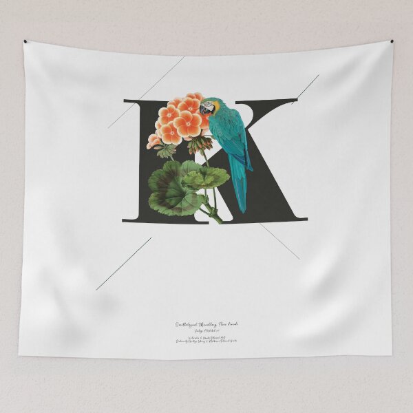 Item preview, Botanical alphabet K designed and sold by froileinjuno.