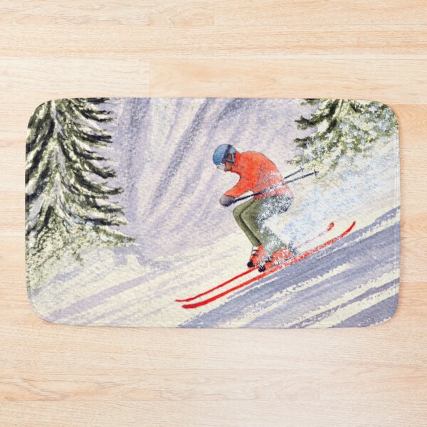 Item preview, Skiing The Aspen Colorado Slopes designed and sold by William Holkham.