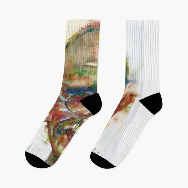 Item preview, MAHATMA GANDHI - watercolor portrait.8 designed and sold by lautir.