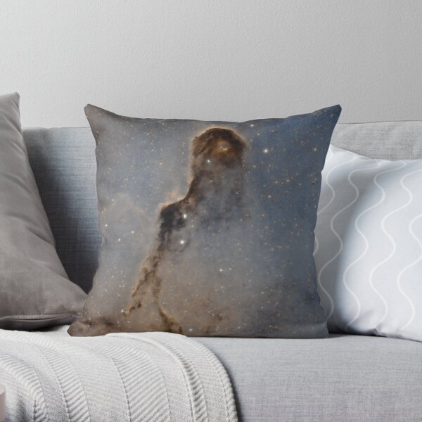 Elephant trunk nebula Throw Pillow