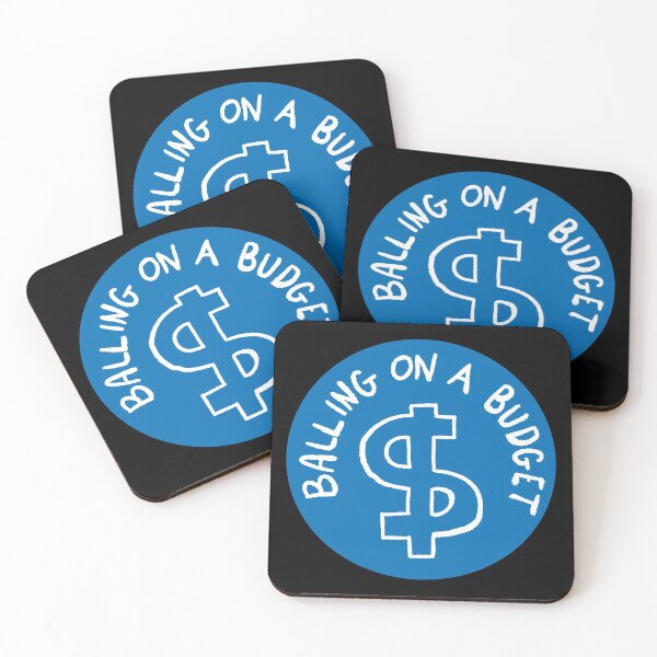 Item preview, Balling On A Budget - Circle - Blue designed and sold by MOREDANKMEMES.