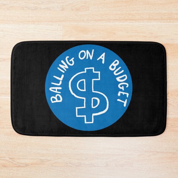 Item preview, Balling On A Budget - Circle - Blue designed and sold by MOREDANKMEMES.