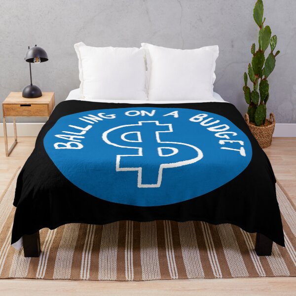 Item preview, Balling On A Budget - Circle - Blue designed and sold by MOREDANKMEMES.