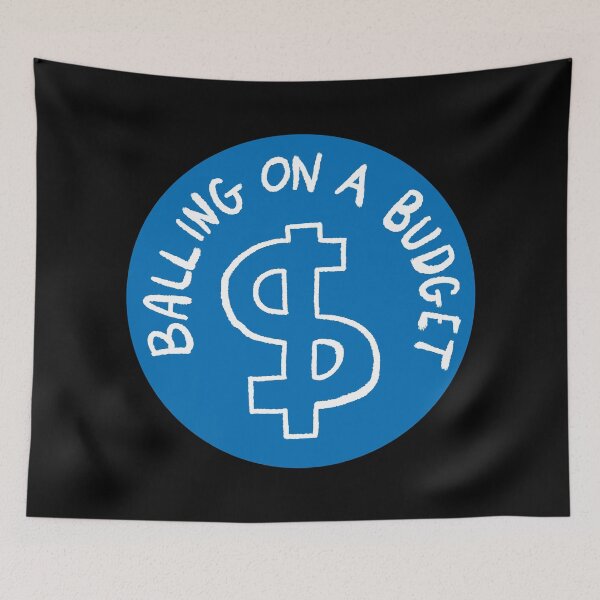 Artikelvorschau, Balling On A Budget - Circle - Blue entworfen und verkauft von MOREDANKMEMES.