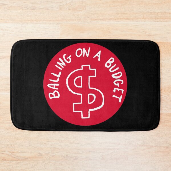 Item preview, Balling On A Budget - Circle - Red designed and sold by MOREDANKMEMES.