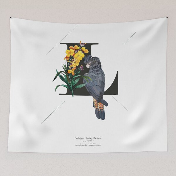 Item preview, Botanical alphabet L. designed and sold by froileinjuno.
