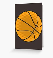 Basketball Vector Greeting Card