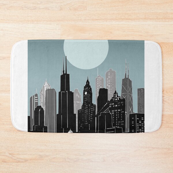 Item preview, chicago skyline designed and sold by BekimART2.