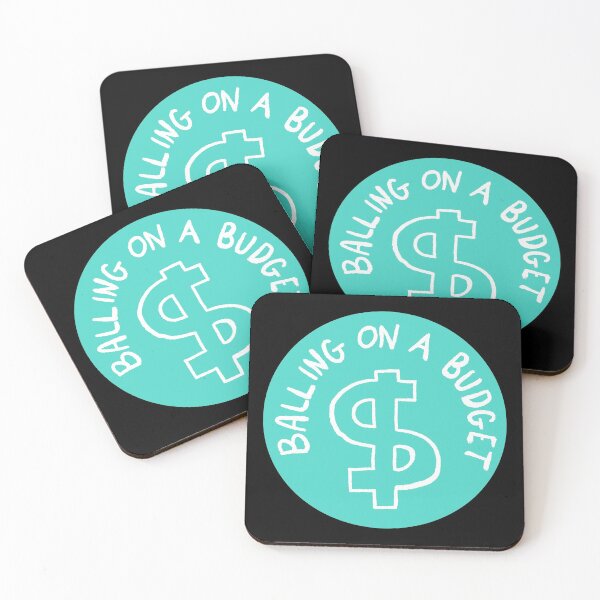 Item preview, Balling On A Budget - Circle - Teal designed and sold by MOREDANKMEMES.