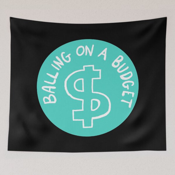 Artikelvorschau, Balling On A Budget - Circle - Teal entworfen und verkauft von MOREDANKMEMES.