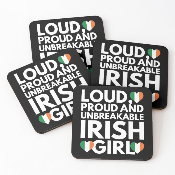Item preview, Loud, Proud and Unbreakable Irish Girl from Ireland designed and sold by HelloFromAja.