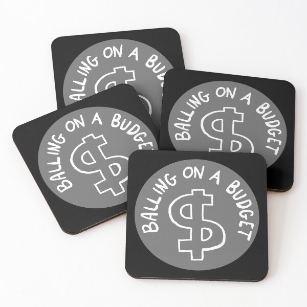 Item preview, Balling On A Budget - Circle - Grey / Gray designed and sold by MOREDANKMEMES.