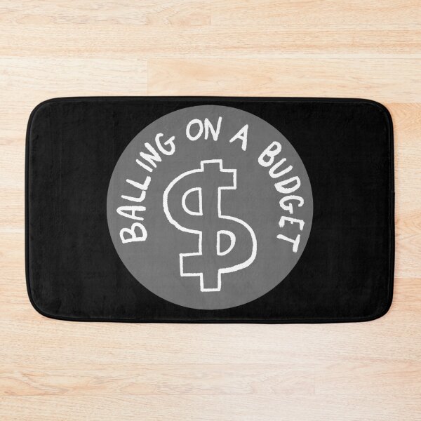 Item preview, Balling On A Budget - Circle - Grey / Gray designed and sold by MOREDANKMEMES.