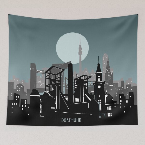 Item preview, dortmund skyline designed and sold by BekimART2.