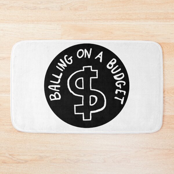 Item preview, Balling On A Budget - Circle - Black designed and sold by MOREDANKMEMES.
