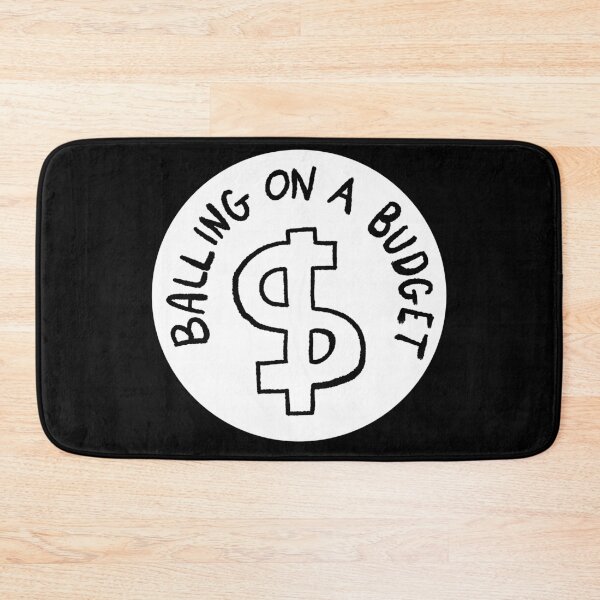 Item preview, Balling On A Budget - Circle - White designed and sold by MOREDANKMEMES.