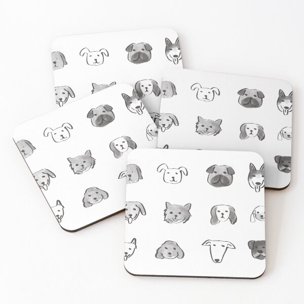 Item preview, Black and white Dogs designed and sold by kinstory.