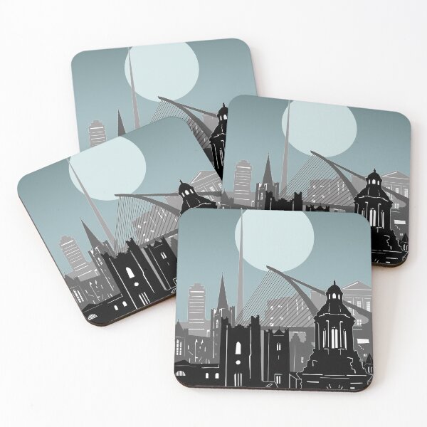 Artikelvorschau, Dublin Skyline entworfen und verkauft von BekimART2.