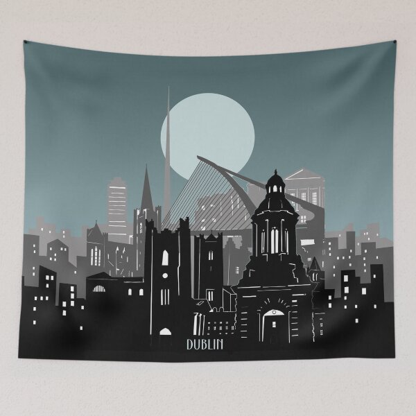 Item preview, dublin skyline designed and sold by BekimART2.