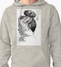 Black and White You Me At Six Lyrics Girl Pullover Hoodie