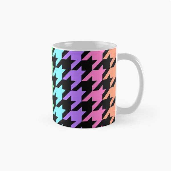 Item preview, Pastel Rainbow Houndstooth designed and sold by christinaashman.