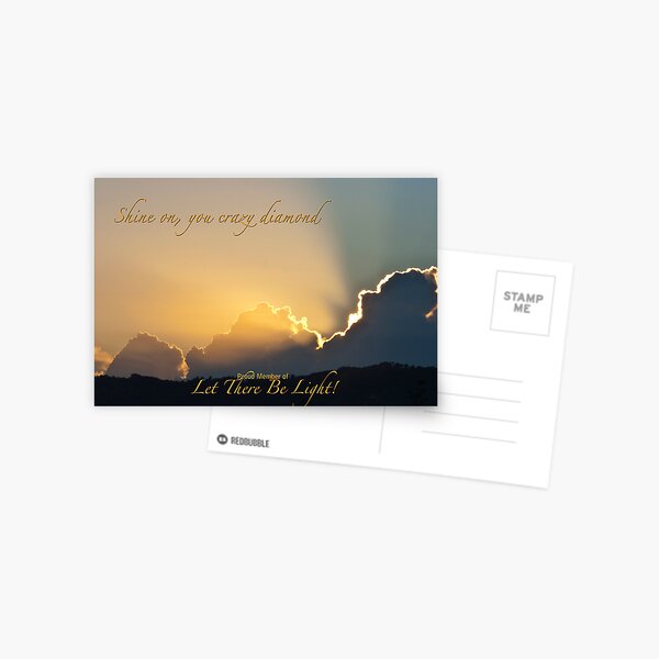 Shine On Postcard