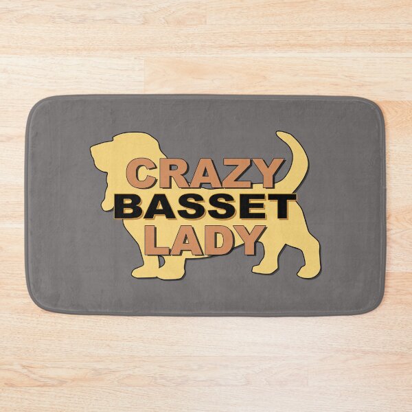 Item preview, CRAZY BASSET LADY designed and sold by Curraleigh Crafts.
