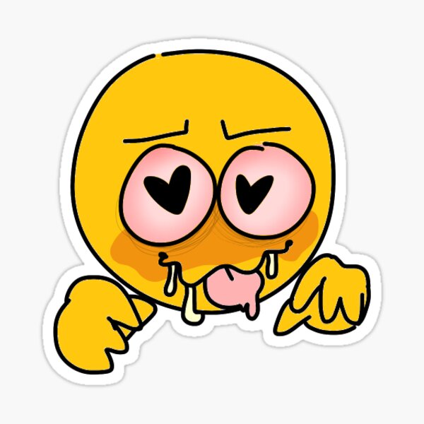 Pixilart - cursed emoji love by spicyturbines
