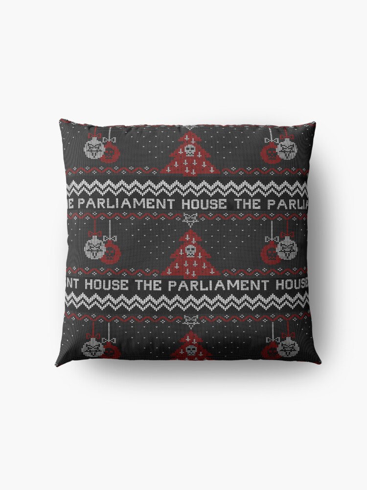 Alternate view of The Parliament House Ugly Sweater Floor Pillow