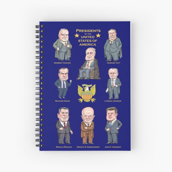 Presidents of the United States #1 Spiral Notebook
