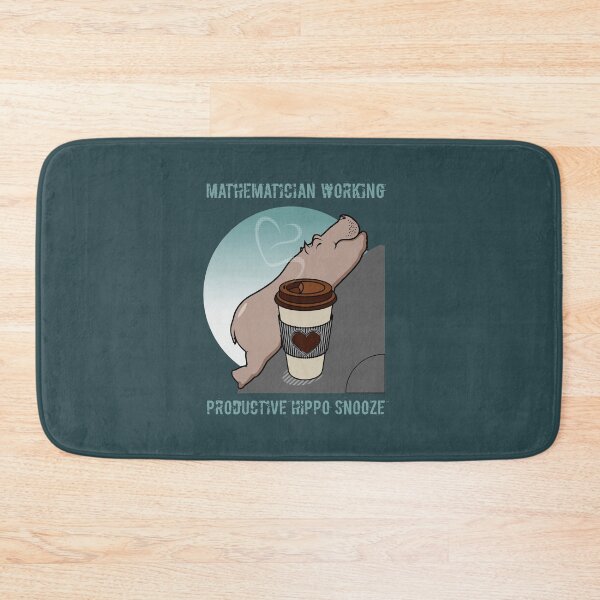 Item preview, Hippo Snooze - Hippotenuse designed and sold by vivendulies.