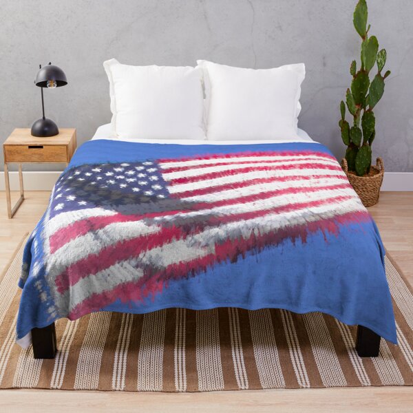 Item preview, American Flag Art Abstract designed and sold by Londonimages.