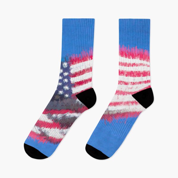 Item preview, American Flag Art Abstract designed and sold by Londonimages.