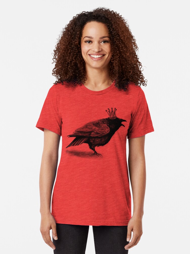 crow tee shirt