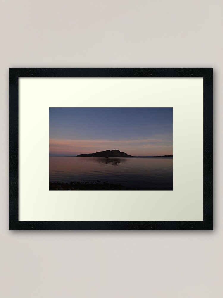 Alternate view of Holy Isle Arran Framed Art Print