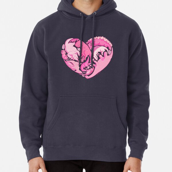 Loveasaurus Pullover Hoodie
