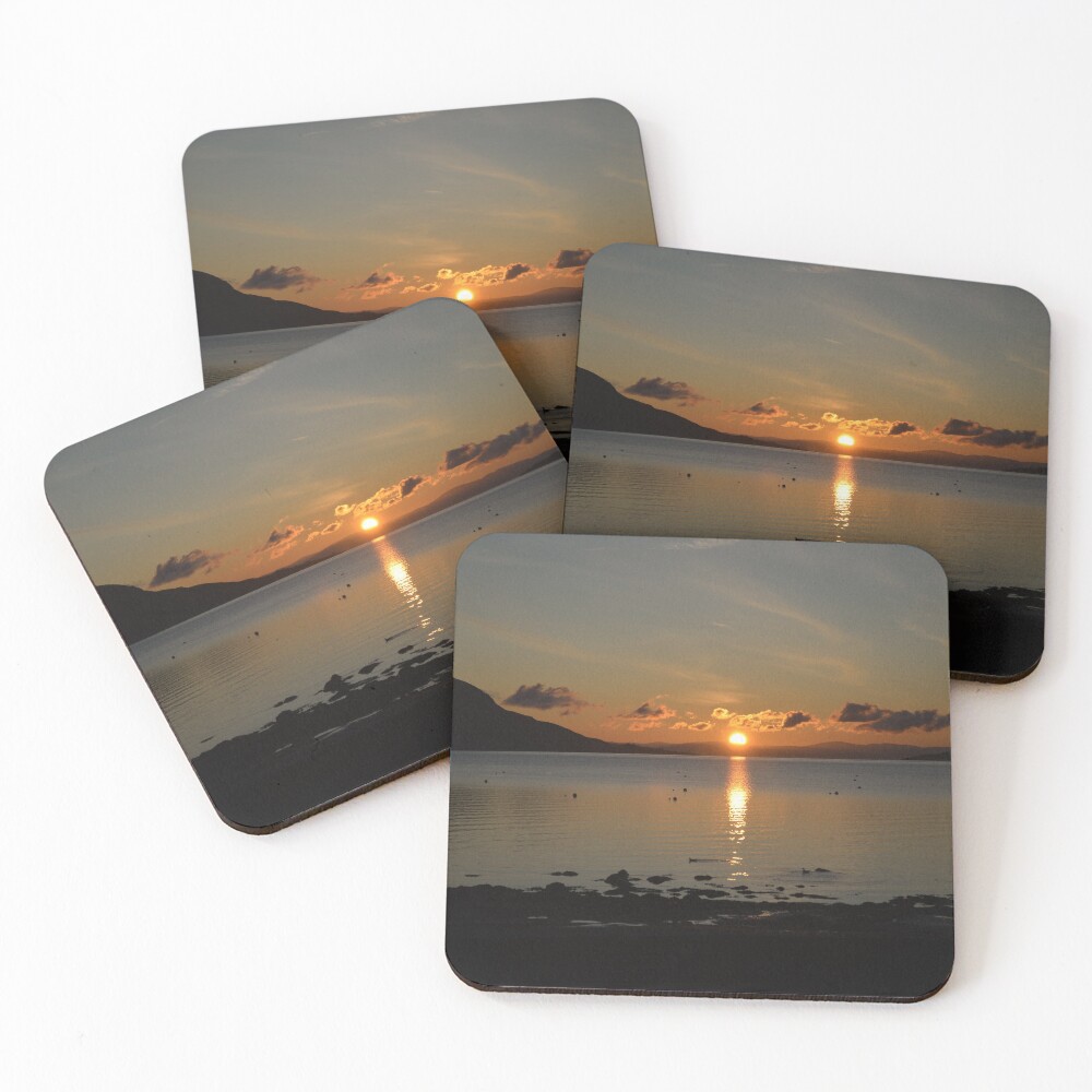 Sunrise Holy Isle Arran Coasters (Set of 4)