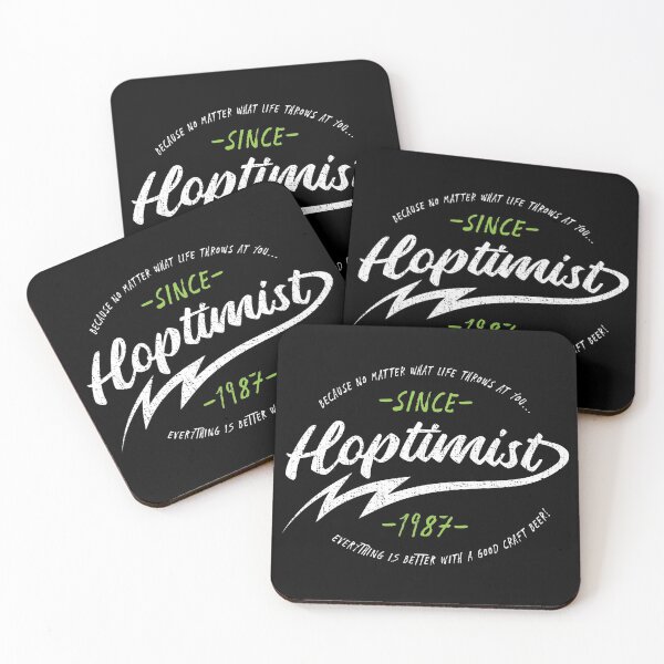 Item preview, HOPTIMIST Brand Craft Beer Life--HOPTIMIST Since 1987 designed and sold by webdango.