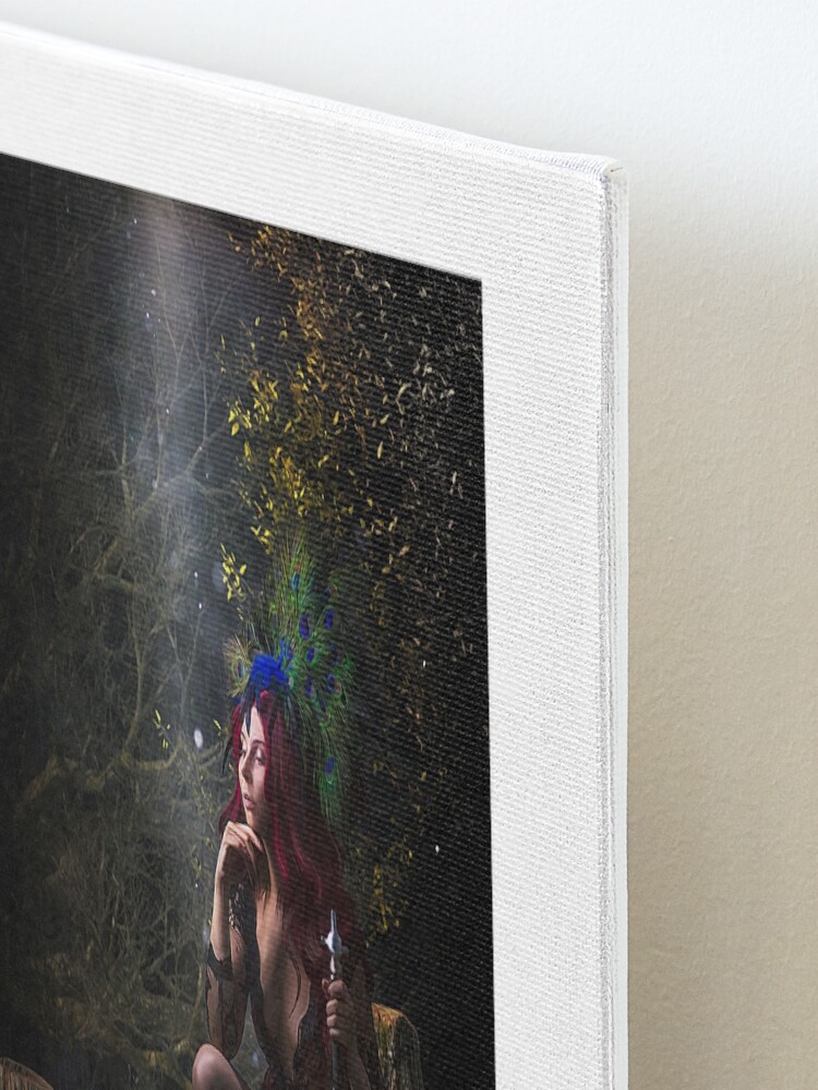 Alternate view of Under the Moon Mounted Print